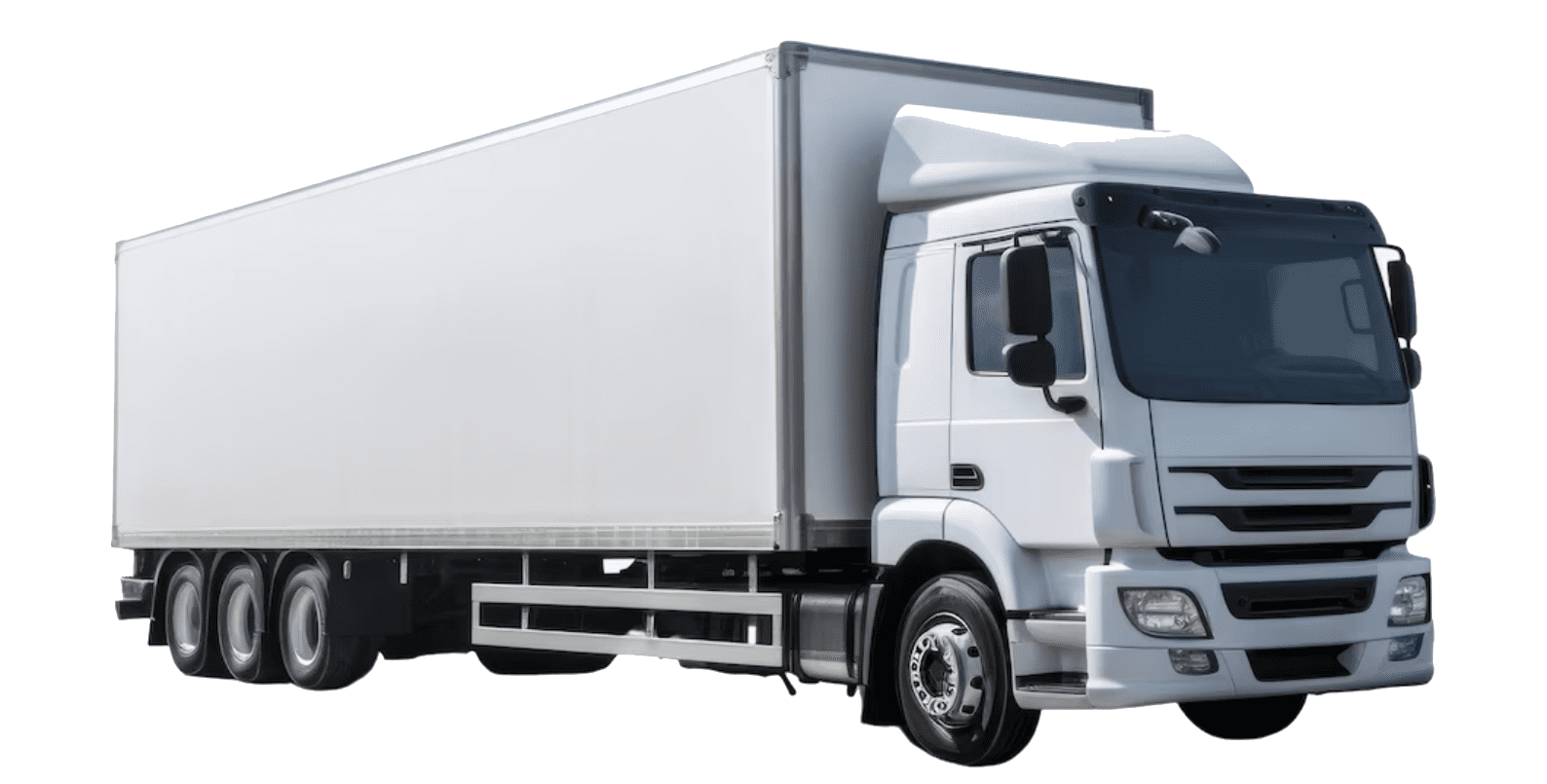 A White truck (1) A White truck