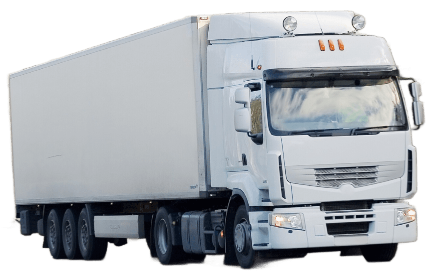 A white truck A white truck